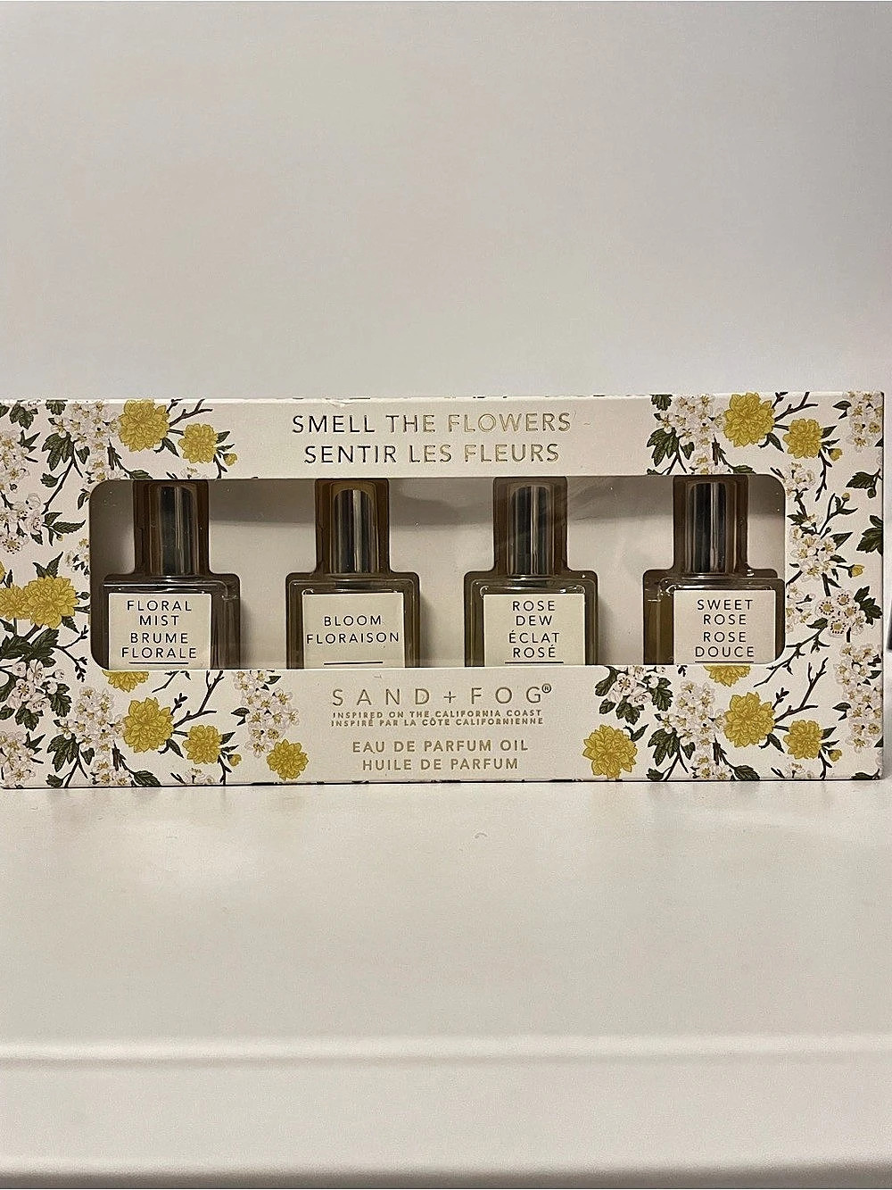 SAND + FOG Smell the Flowers Eau de Parfum Oil Rollers Set - 4 x 0.33 FL OZ